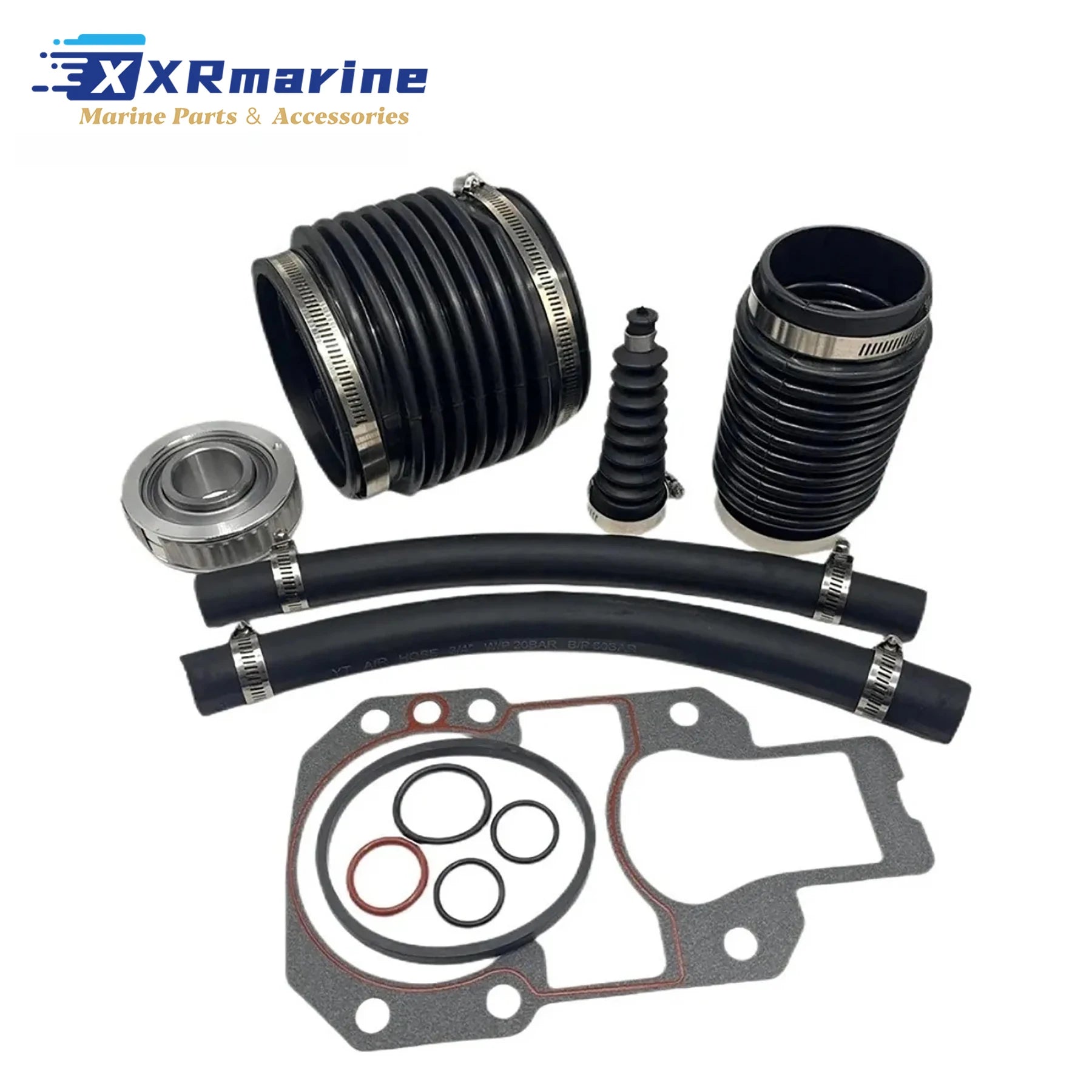 Transom Bellow Kit W/ Gimbal Bearing Fits for Mercruiser Alpha One Gen 1 MR R Sterndrive Engines 30-803097T1 18-2601-1 18-8213