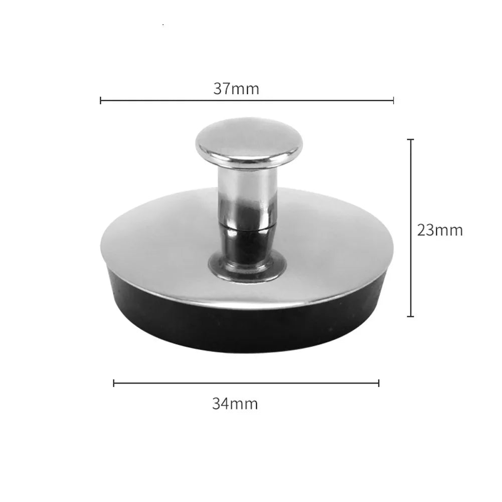 1pc Bathroom Washbasin Stainless Steel Sink Bathtub Drain Stopper S,M,L Sink Bathtub Drain Stopper 33-35mm/43-44mm/54-55mm