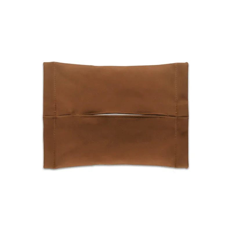 Car Hidden Tissue Holder Box for Tesla Model 3 Y Armrest Seat Back Napkin Center Console Flocking Storage Bag Auto Accessories