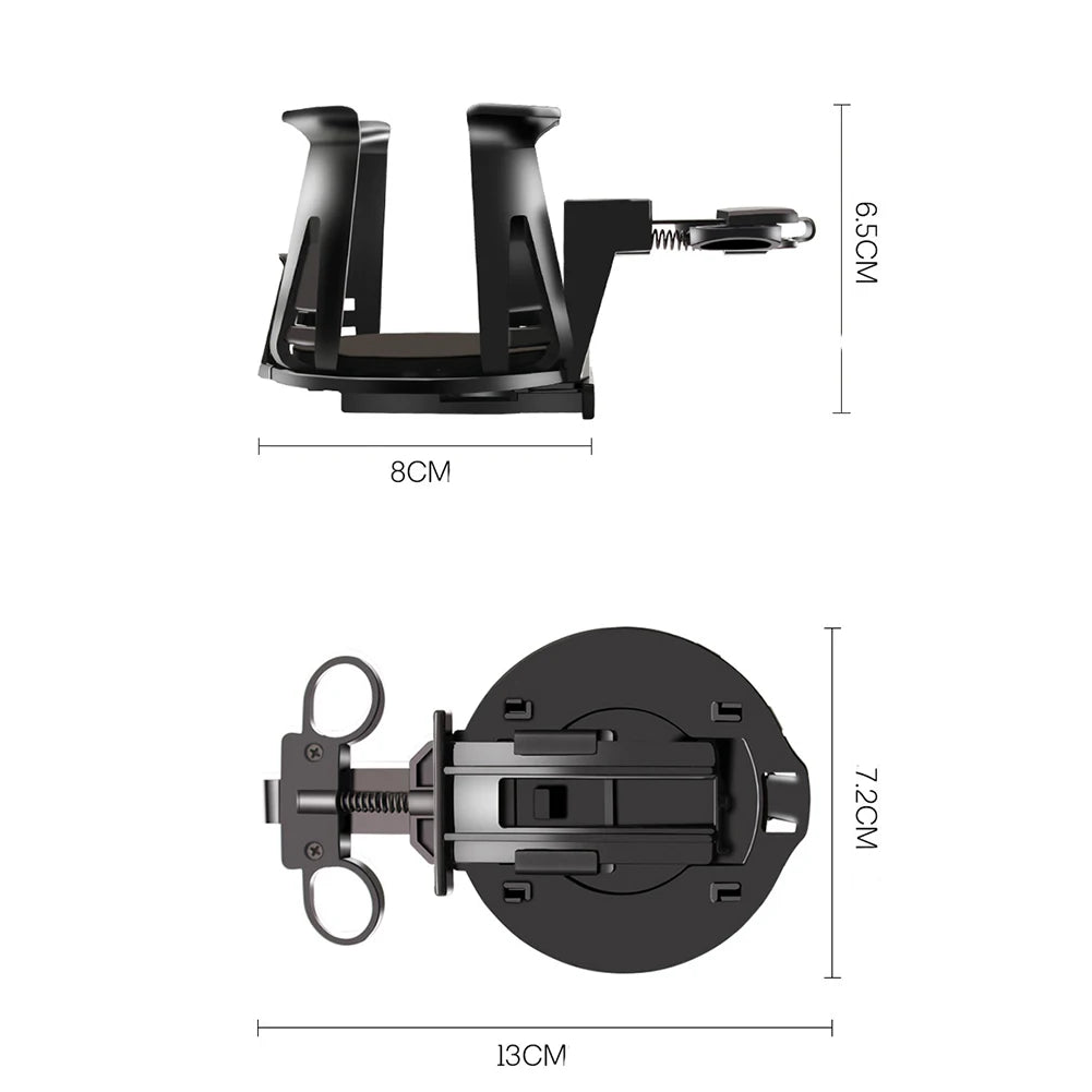 Functional Car Drink Holder Fits Different Cup Sizes Keeps Vehicle Interior Organized Compatible with Most Car Models