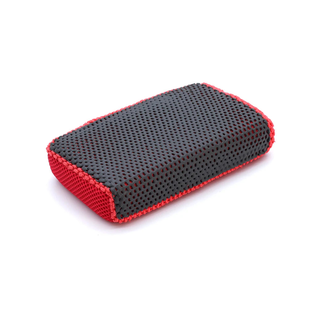 Fartrygo Car Wash Mud Cleaner Magic Clay Bar Sponge Block Pad Remove Contaminants 2pcs Nano Magic Clay Sponges