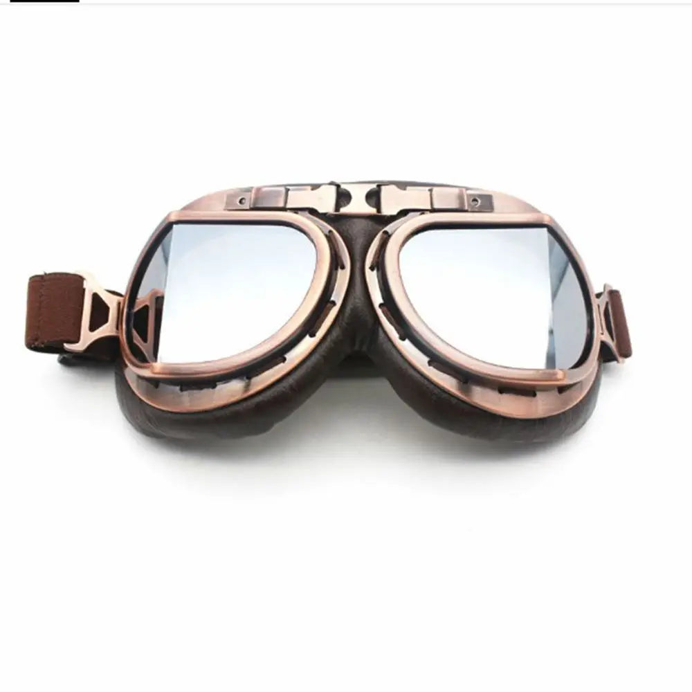 Dustproof Protective Gears Sunglasses Vintage Cruiser Scooter Pilot Motorcycle Glasses Retro Goggles