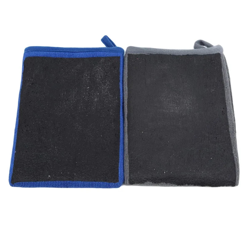 Clean Nanoscale Grinding Mud Washing Gloves Microfiber No Scratch Mitt Wash Decontamination Cloth for Car Polishing