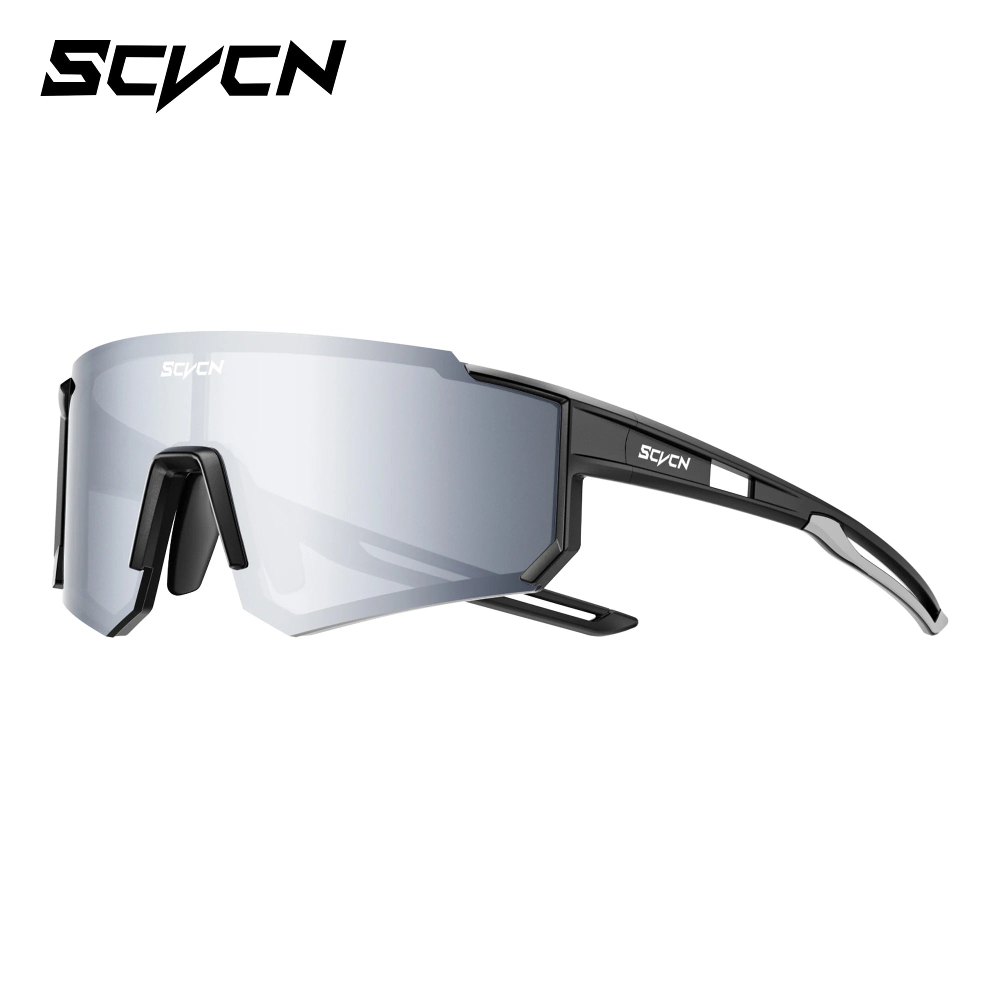 SCVCN UV400 Mountaineering Cycling Protective Glasses Running Sunglasses Stylish Hiking Driving Glasses MTB Sports Sunglasses