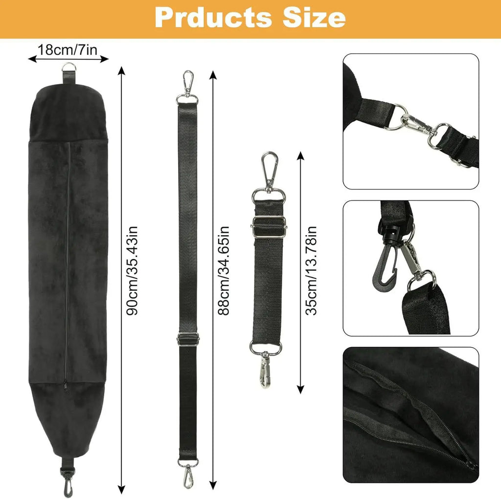 Portable Travel Bag Pillow Fillable Neck Pillow Stuff With Clothes Pillowcase Storage Bag Lycra Fabric Waterproof for Airplane