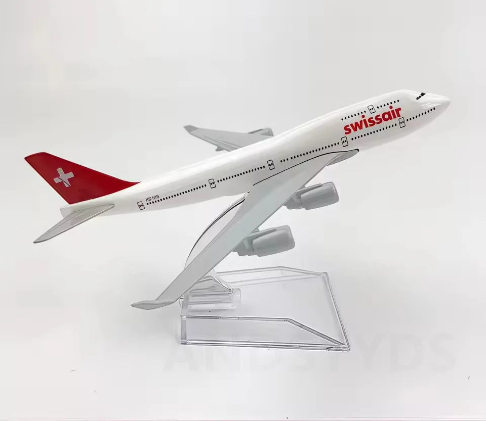 Airplane Scale 1/400 747 Series Toys plane Air Force One B747 Alloy Metal Toys and Hobbies Diecast W Wheels Souvenir Plane