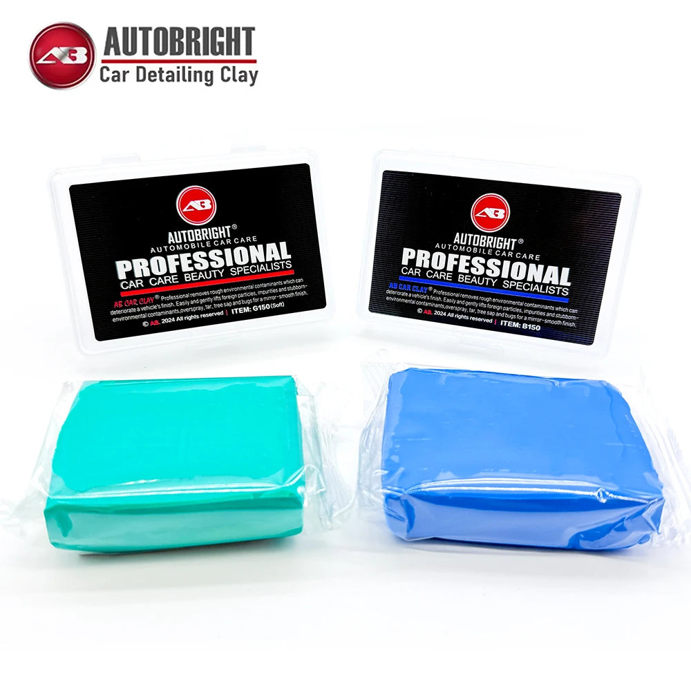 ATUO BIRGHT Magic Clay Bar Car Cleaning Wash Mud High Quality Volcanic Heavy 150g Detailing Care Auto Paint Decontaminate Mire