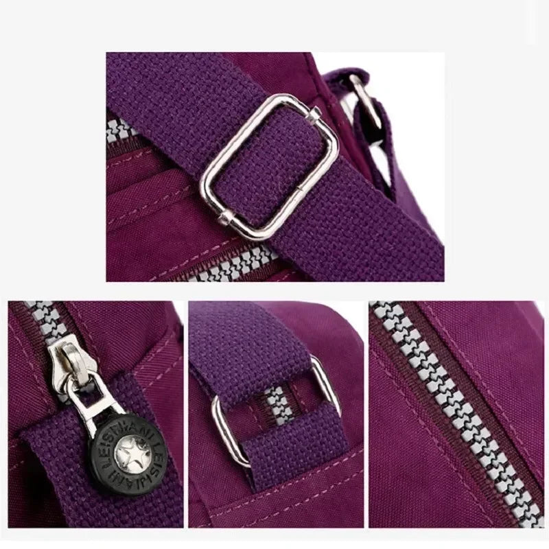 Waterproof Nylon Women Messenger Bags Small Purse Shoulder Bag Female Crossbody Bags Handbags High Quality Bolsa Tote