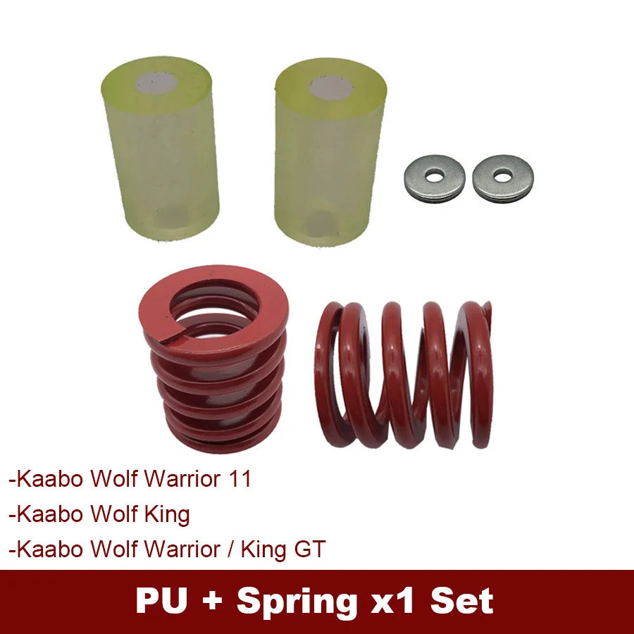 Rear Spring Suspension Shock Absorber PU Bar for Kaabo Wolf Warrior II Wolf King  GT PRO 11Inch Electric Scooter