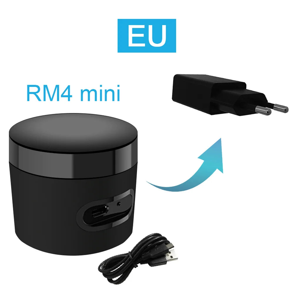 Broadlink RM4 Mini HTS2 IR Remote Controller Air Conditioning TV Set-top Box Temperature Humidity Sensor for Google Home Alexa
