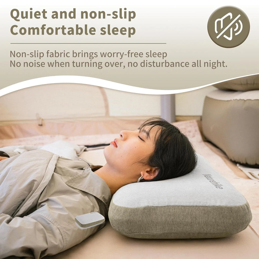 Naturehike Camping Pillow Portable Memory Foam Comfort Square Pillow Outdoor Travel Soft Sleeping Pillow