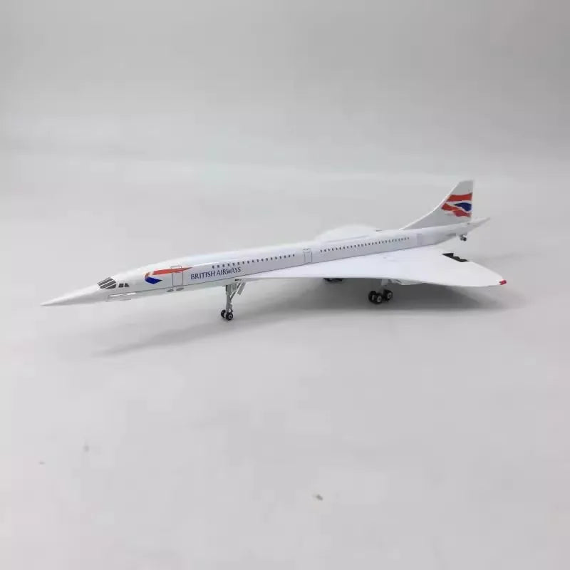 New 1:400/1:200 Scale Model Diecast Alloy Air British /France Concorde Airplane Airways Display Toys Aircraft Collection Fan