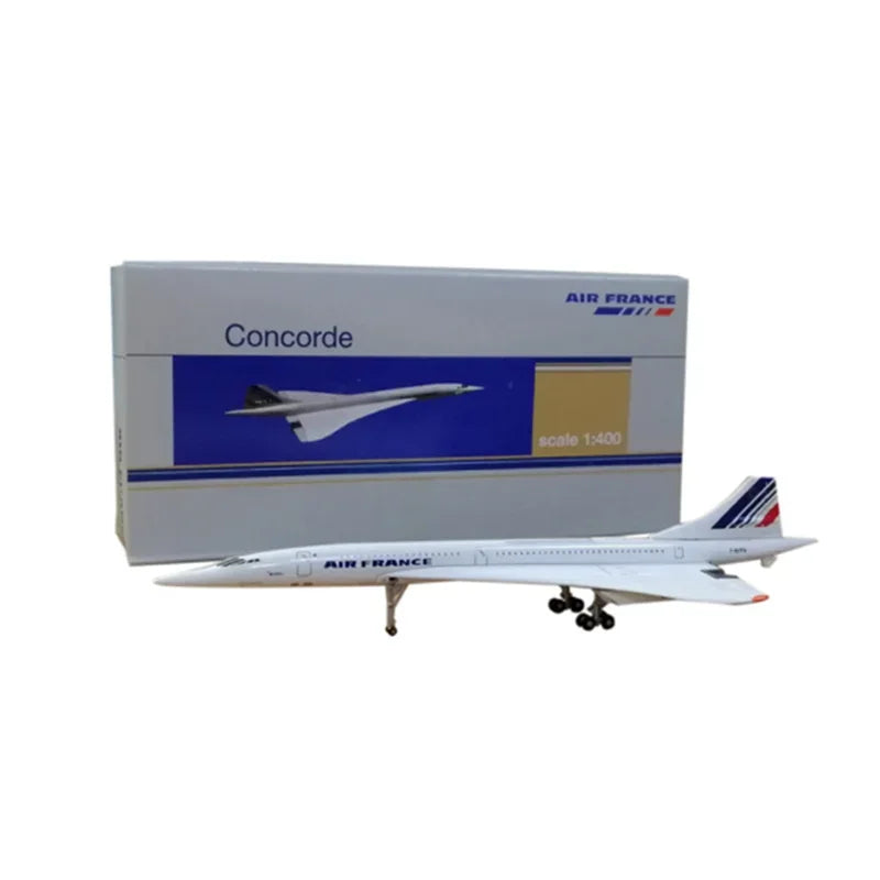 14CM 1:400 Scale Model Alloy Concorde Air British /France Airplane 1976-2003 Airline Display Toys Model Collection Display Gifts