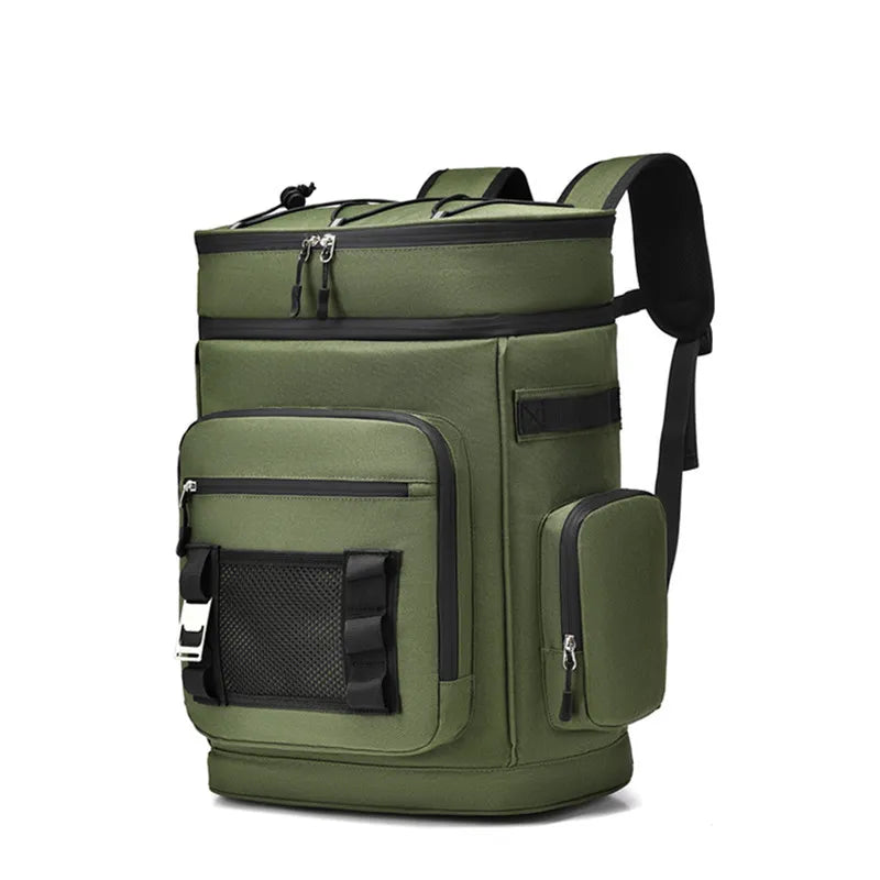 Waterproof Soft Cooler Backpack 20L Insulated Thermal Bag Oxford Fabric for Picnic Camping Hiking Travel Lightweight Bag