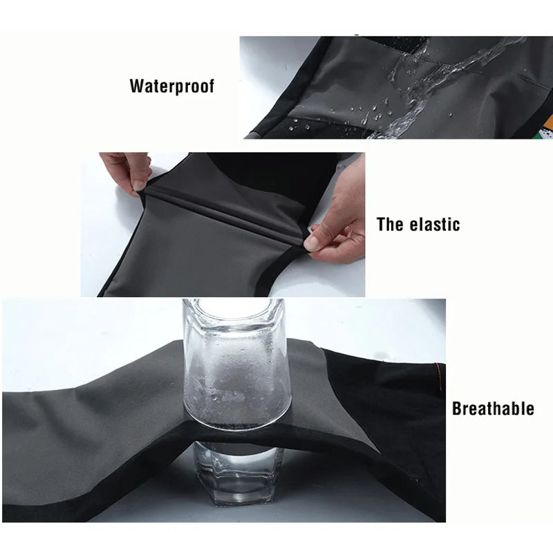 Men's Summer Hiking Pants Quick-Dry Outdoor Walking The Dog Lightweight Thin Leisure Walk Breathable Zipper Pocket Work Pants