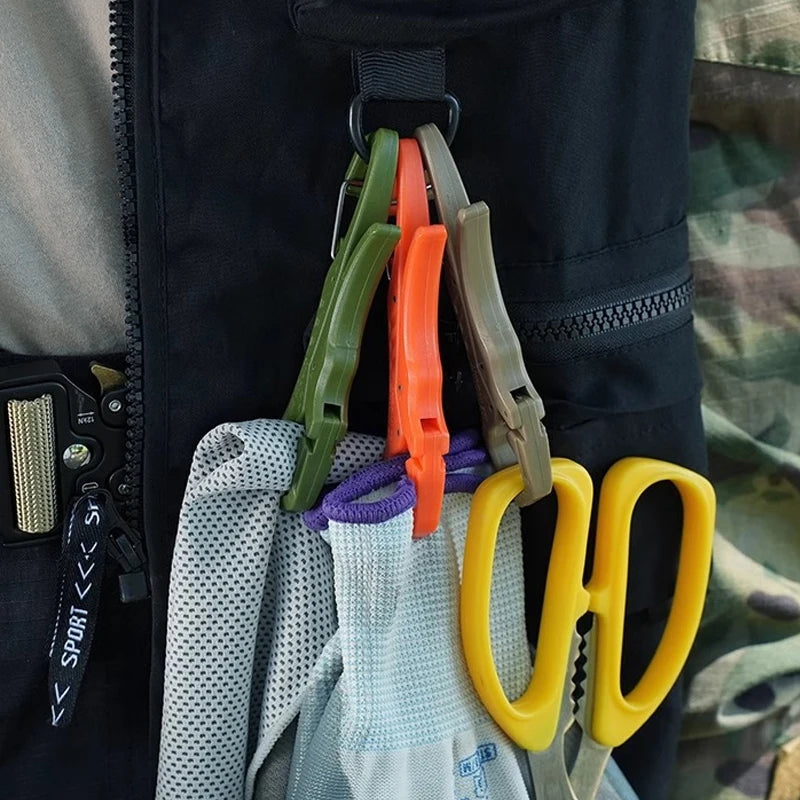 Portable Mini Work Glove Holder Carry-on Glove Clip Grabber Suitable for Construction Outdoor Keychain Glove Clip