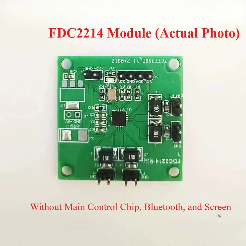 FDC2214 capacitive sensor paper counting electronic design competition gesture recognition module liquid level measurement