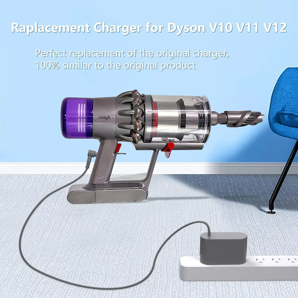 Charger 30.45V For Dyson V10 V11 V12 V15 SV12 SV14 SV15 SV16 SV20 SV22 Cordless Vacuum Cleaner Adapter Charger 1.1A Cable 1.8M