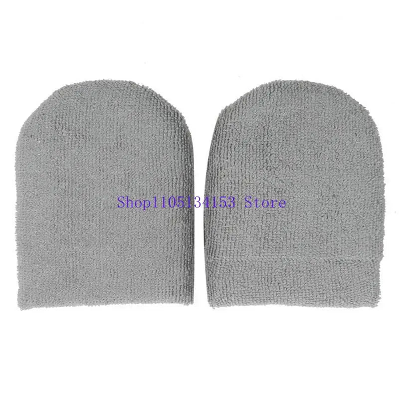 hg89 U Shape Design Car Wash Sponge Soft Microfiber Applicator Mitts Fit for Waxing Cleaning Polishing Without Damaging Paint