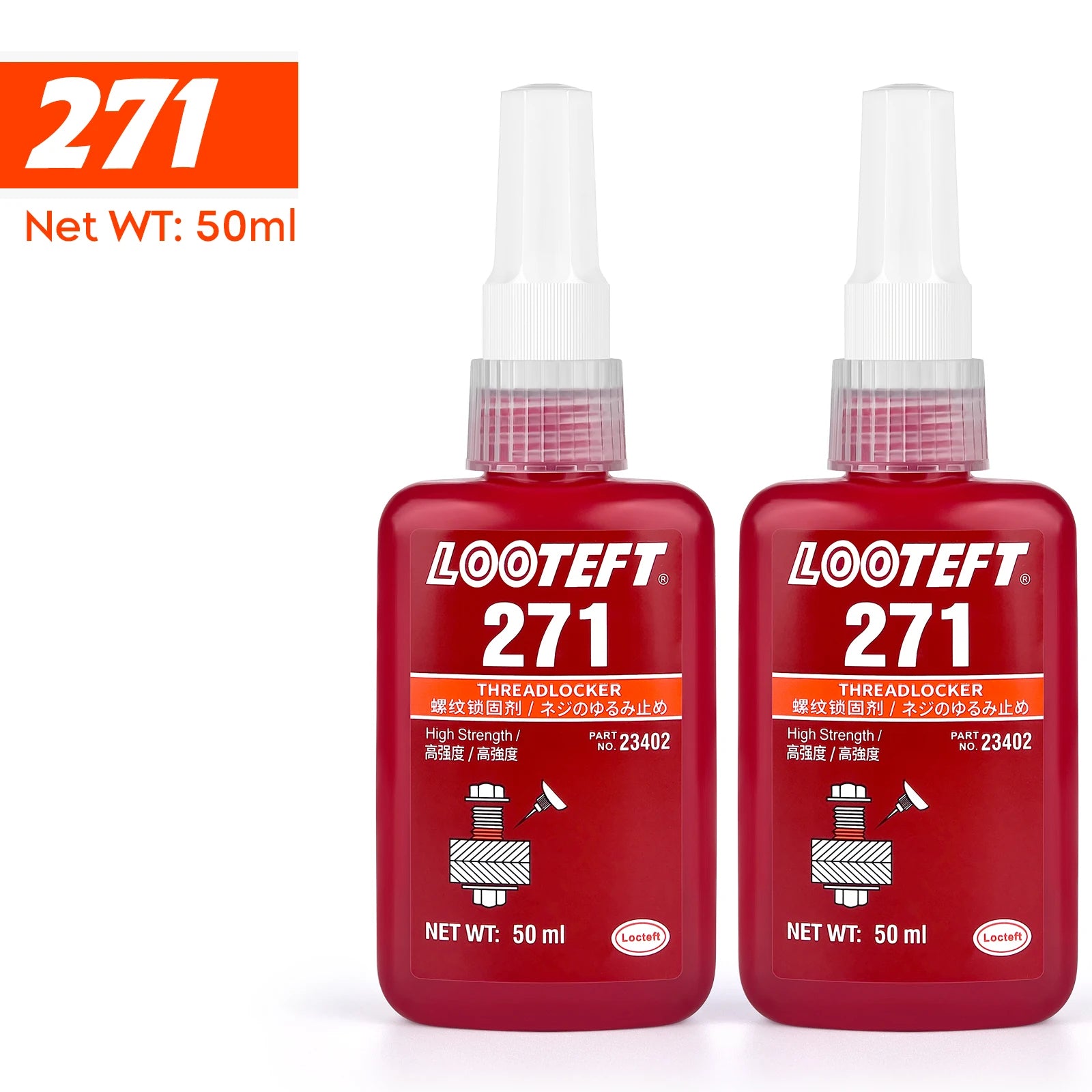 Screw Glue Anti Loosening Fastening Anaerobic Glue Corrosion-Resistant And High-Temperature Resistant Thread Sealing Glue