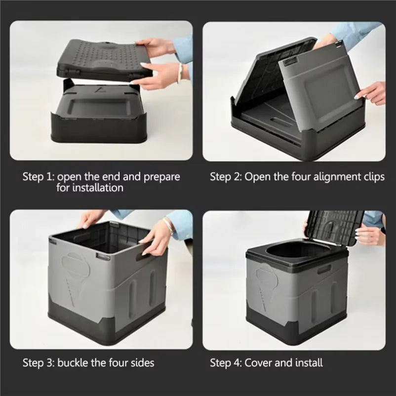 Equipment Portable Car Folding Toilet Toilet Camping Emergency Artifact Car Travel Outdoor Mobile Toilet Camping multitool