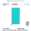 HIKEMAN Outdoor Quick-Dry Towel – Portable Sports Towel for Camping, Gym & Fitness | Sweat-Absorbing & Ice-Cooling Fabric