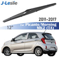 12" Rear Wiper Blade For KIA Picanto II 2 Morning Hatchback MK2 TA 2011-2017 Windshield Windscreen Wipers Washer Accessories