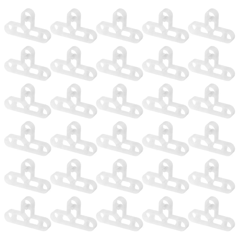 100Pcs T-Shaped Tile Leveling System Plastic Reusable Ceramic Tile Levelers for Smooth Professional Installation Floor Wall