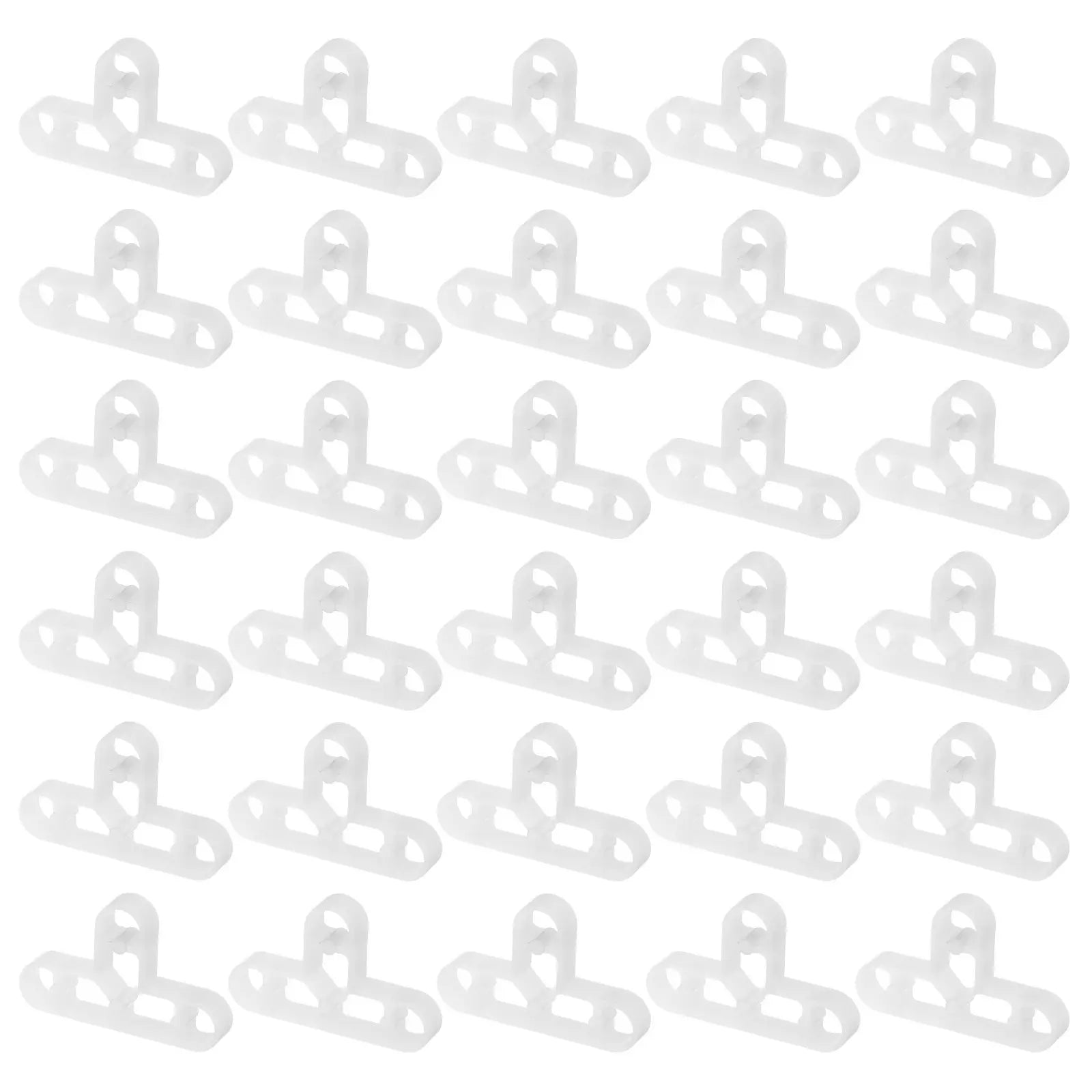 100Pcs T-Shaped Tile Leveling System Plastic Reusable Ceramic Tile Levelers for Smooth Professional Installation Floor Wall