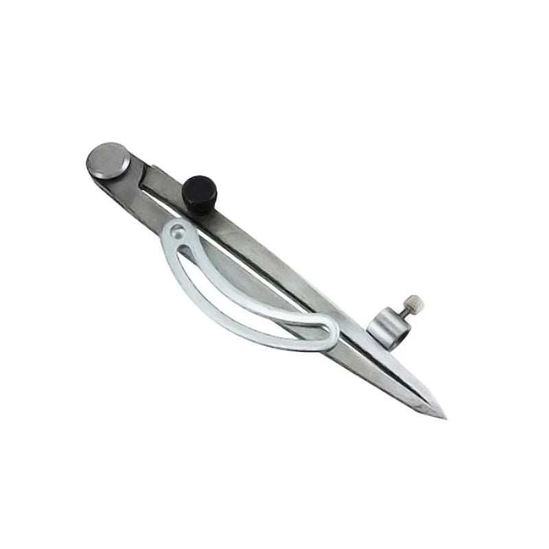 100/200/300mm Precision Wing Divider Scribe Tool with Pencil Holder for Geometry, Wood, Metal and Leather