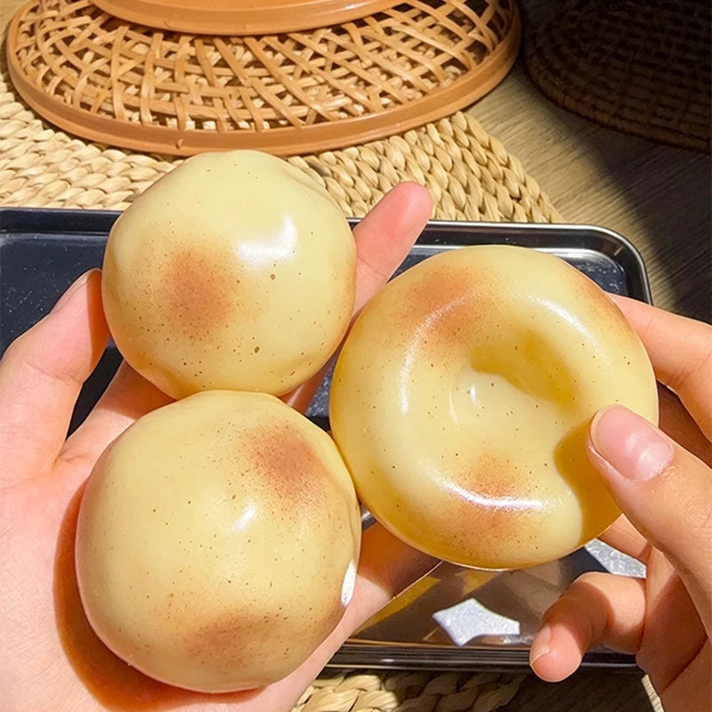 Handmade Potato Squishy Toy Stress Relief Squeeze Toy No Rebound Moldable Fidget Toy Decompression Ball Gifts for Adult