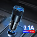1Pack 15W 2 Port PD USB-C Fast Charging Car Charger Adapter USB+PD Universal For iPhone 17 16 Pro MAX For Samsung Car Charger