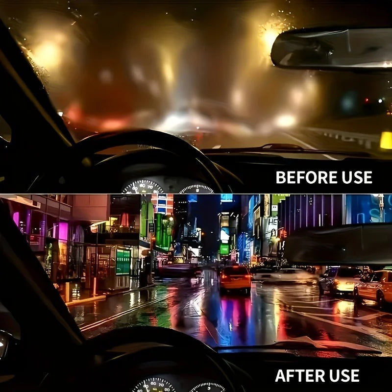3pcs Concentrated Car Windshield Wiper Fluid Rain-Repellent Anti-Fog Solution for Smooth Glass Cleaning No Streaks