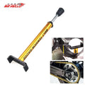 10 Lb Belt Car Belt Tension Tool Belt Gauge Tool Adjustable with L Shaped Pad, Motorcycle Belt Tension Tool Metal
