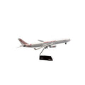 47cm Model Airplane TUNISAIR a330 Resin Scale Plane Model with Landing Gear Wheels Light(Touch or Sound Control) Collected Gift