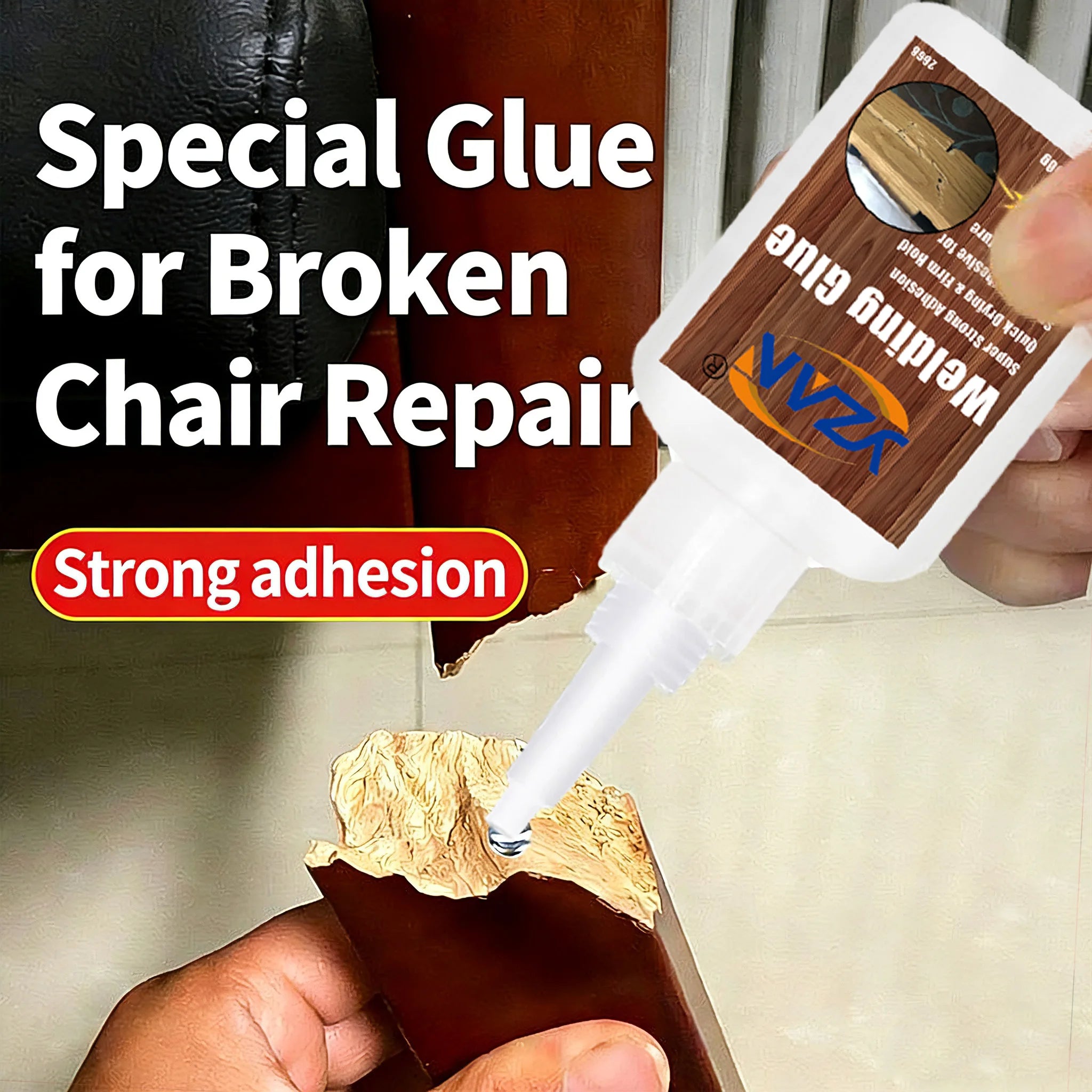 Universal Wood Adhesive Strong Bond Quick Dry Waterproof Invisible Repair for Wood Furniture Repair Woodworking DIY Projects
