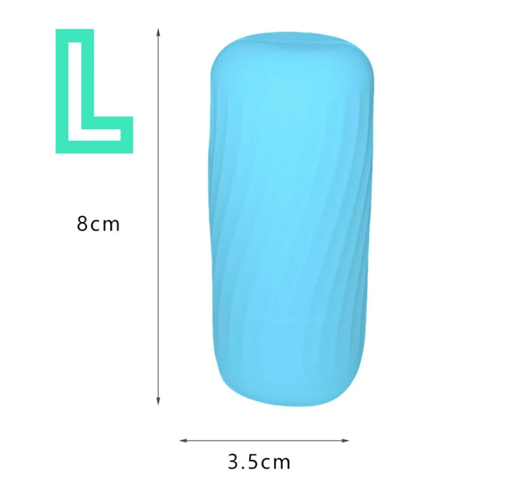 Silicone Bottle Cap Cover, Leak Proof Sleeves For Travel Container, Toiletry Covers For Leak Proofing In Luggage