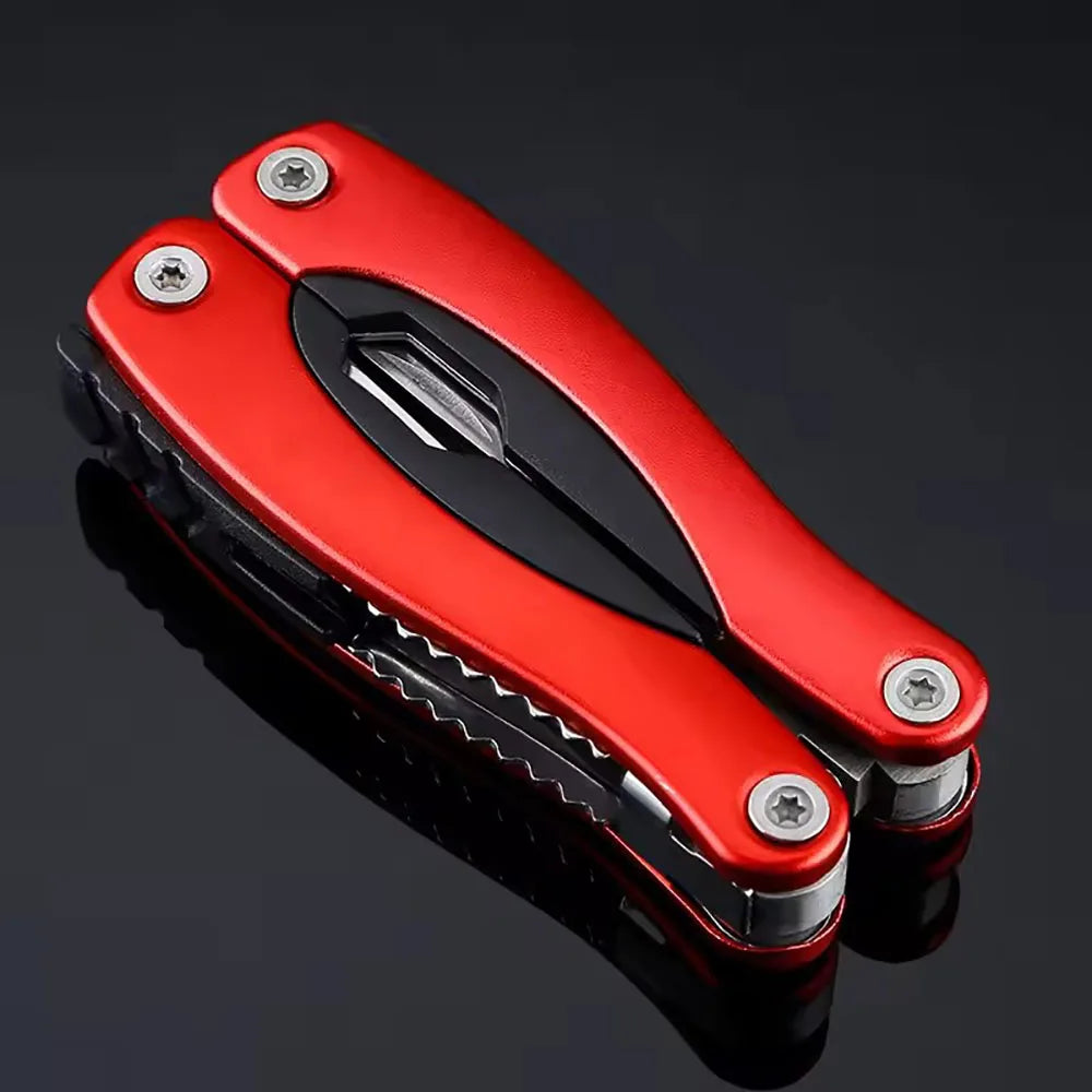 Portable Pocket Multi-Tool Pliers, Peelable, Folding Knife, Multi-Tool for Outdoor Camping, Folding Multifunctional Hand Tools