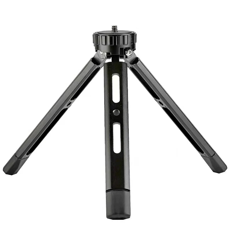 Metal Tripod for Camera DJI Desk Aluminum Alloy Mini Handle Tripodes with 1/4 Inch Screw for DSLR Projector