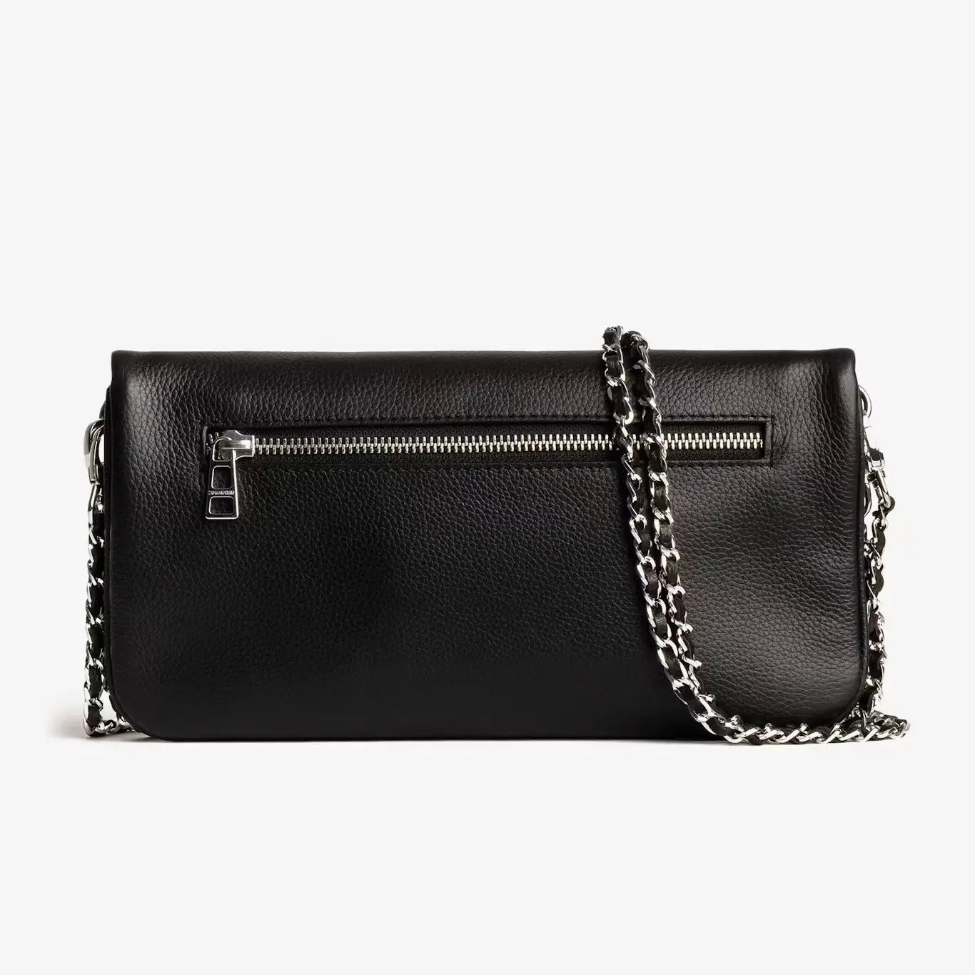Sac à bandoulière exquis de style français pour femme, sac messager tendance avec chaîne en diamant espagnol