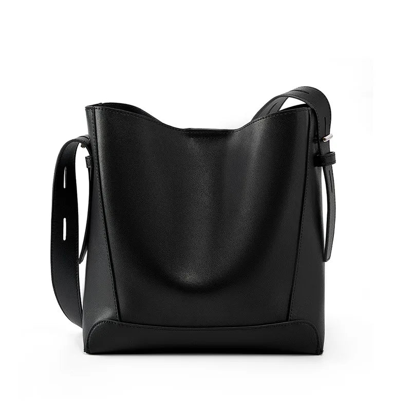 LOMCEL 7 Large bag New autumn-winter women's bag, crossbody bag, versatile genuine leather single shoulder bag, large capacity