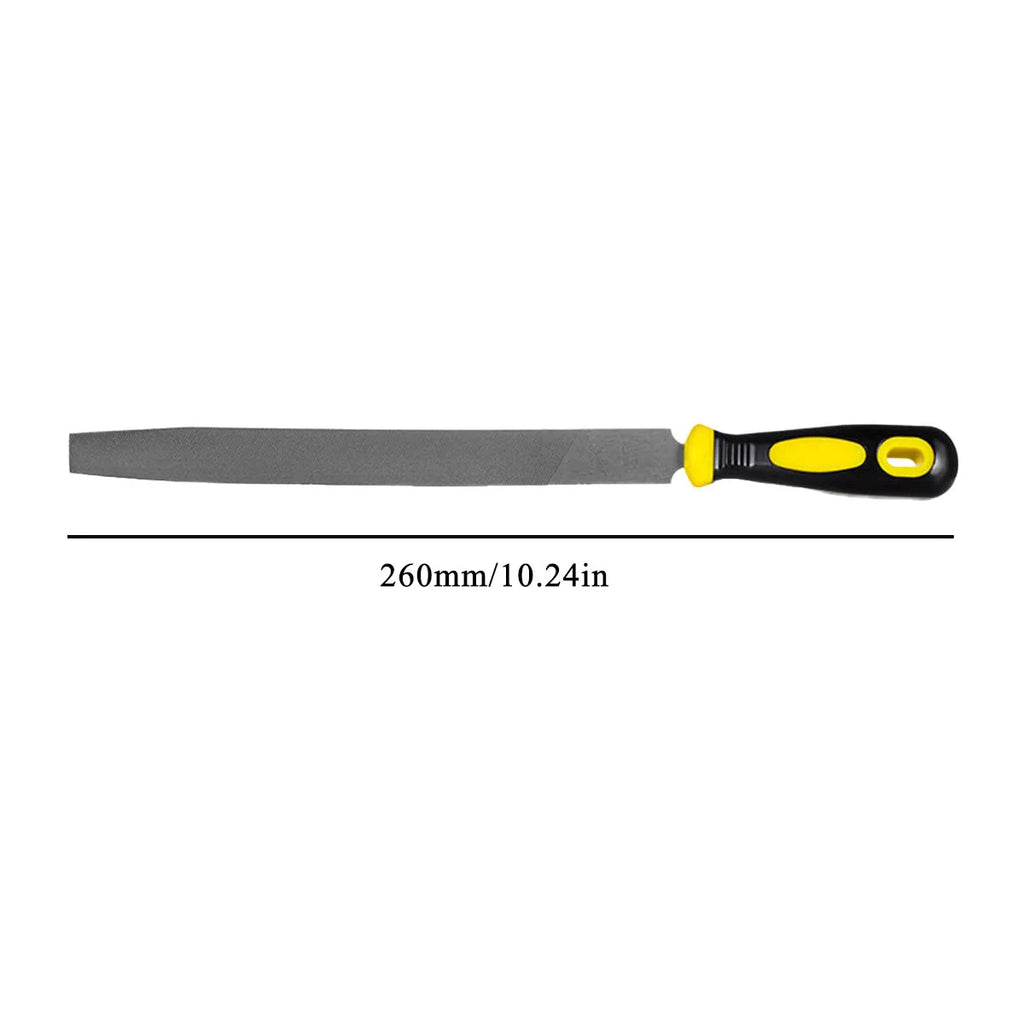 Needle File Set,Hand Metal Files, Hardened Alloy Strength Steel Set includes Triangular, Round, and Half-Round File