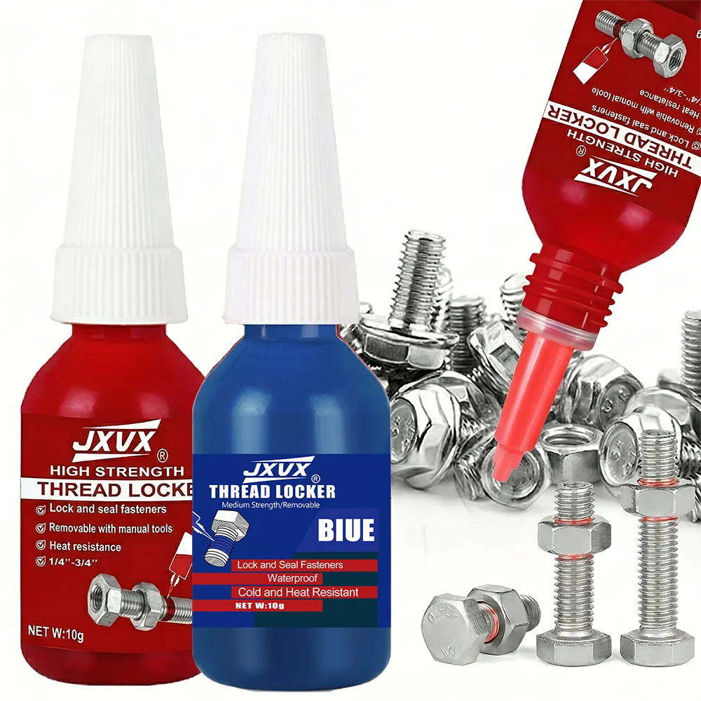 10g Anaerobic Fastener Adhesive (New Anti-Slip Threadlocker) – High to Low Strength Corrosion-Resistant Removable