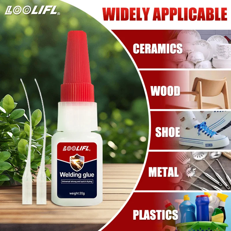 Crafts, Model Glue, Model Adhesive, for DIY Crafts, Models, Miniatures, Scrapbooking, Card Making, Photos, Toys, Decoration, Crystal, Dry Transparent, Anti-Wrinkle, Anti-Cracking