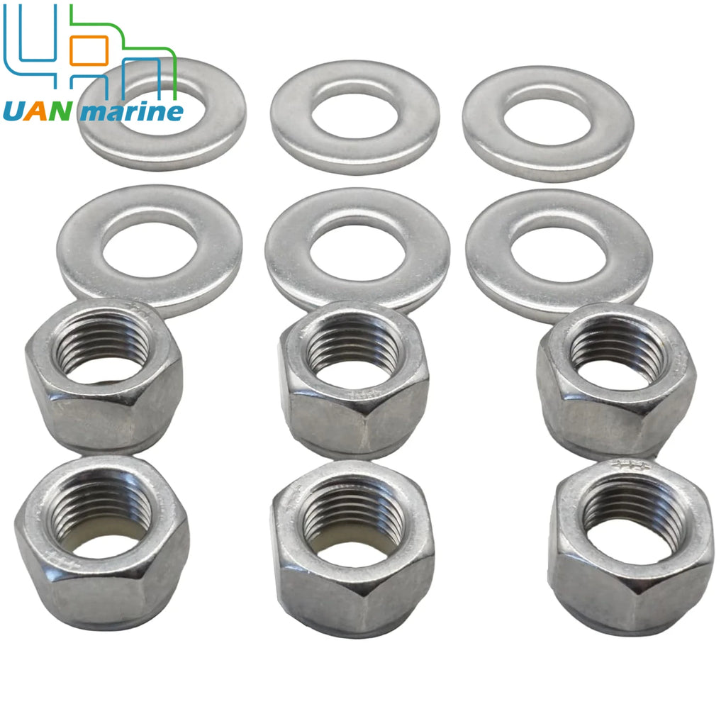 859116Q01 Outdrive Mounting Install Hardware Nut Washer Kit for MerCruiser Alpha 1 Gen 2 and Bravo Drives 11-859116Q01