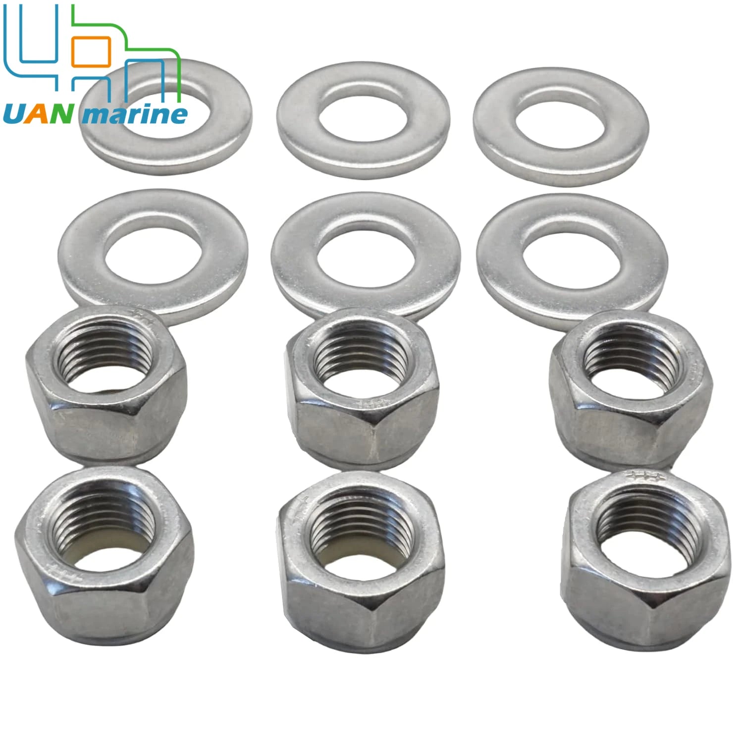 859116Q01 Outdrive Mounting Install Hardware Nut Washer Kit for MerCruiser Alpha 1 Gen 2 and Bravo Drives 11-859116Q01
