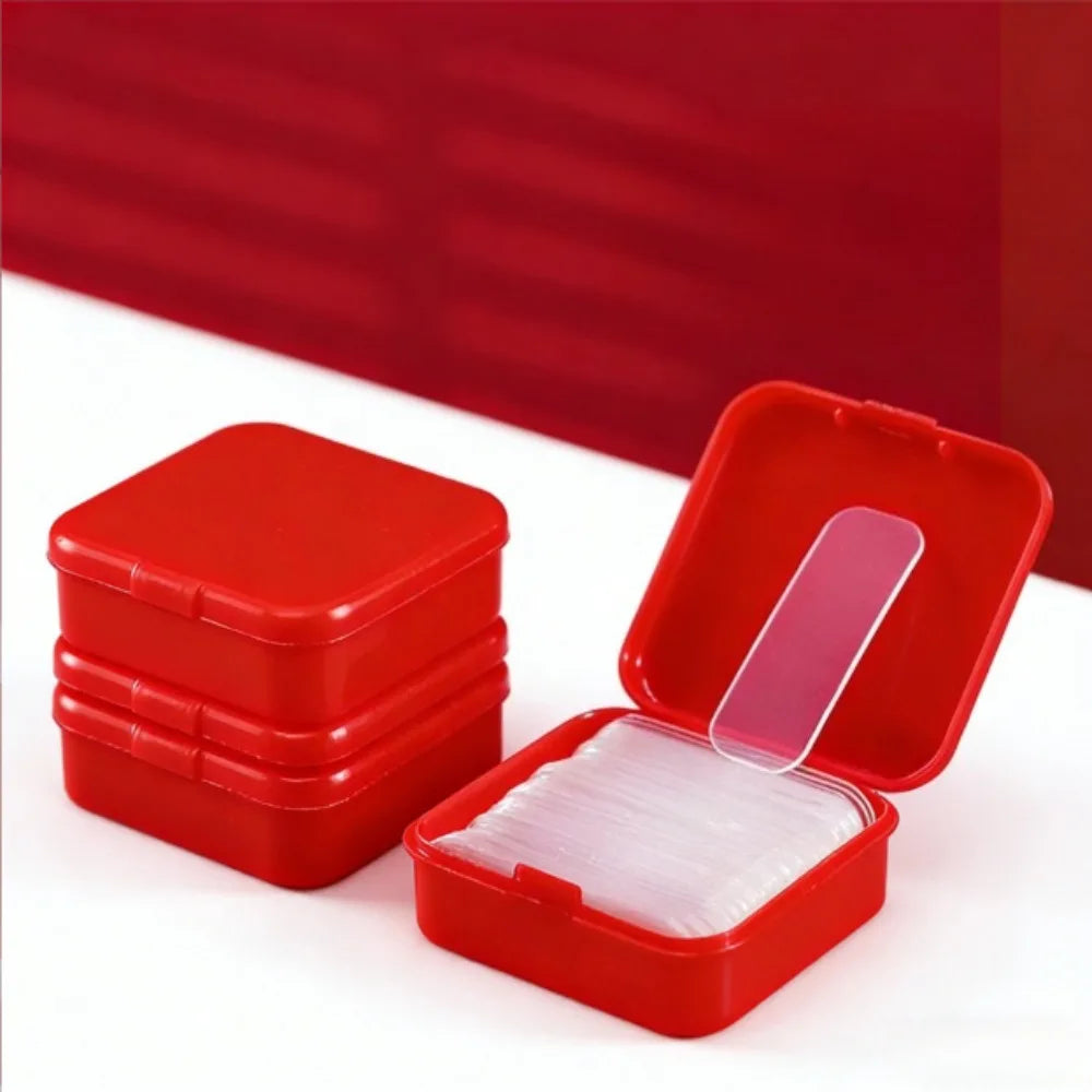 1box Can Be Reused Super Strong Double Sided Adhesive Tape Transparent Wall Stickers Water Proof Household Products Adhesives
