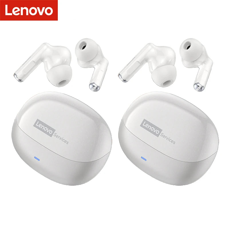 Lenovo LE257 Earphones Wireless Bluetooth 6.0 Headphones Hifi Sound ENC Call Noise Reduction Gaming Sports Earbuds With Mic New