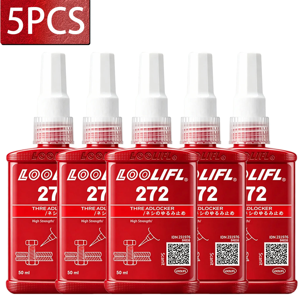 242 272 50mlThreadLocker Screw Glue Quickly Cured Thread Locking Agent Anaerobic Adhesive Corrosion-Resistant Anti-LooseningGlue
