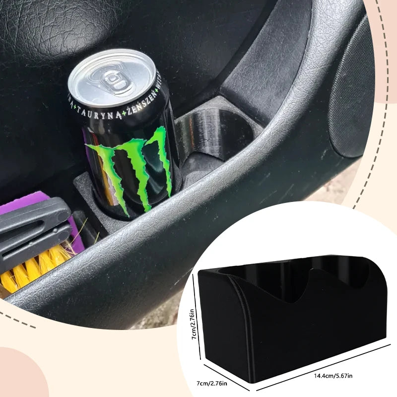 1PC for Volkswagen Golf 3 Cups Holder Car Interior Modification Accessory Center Console Armrest Cup Holder Easy Installation